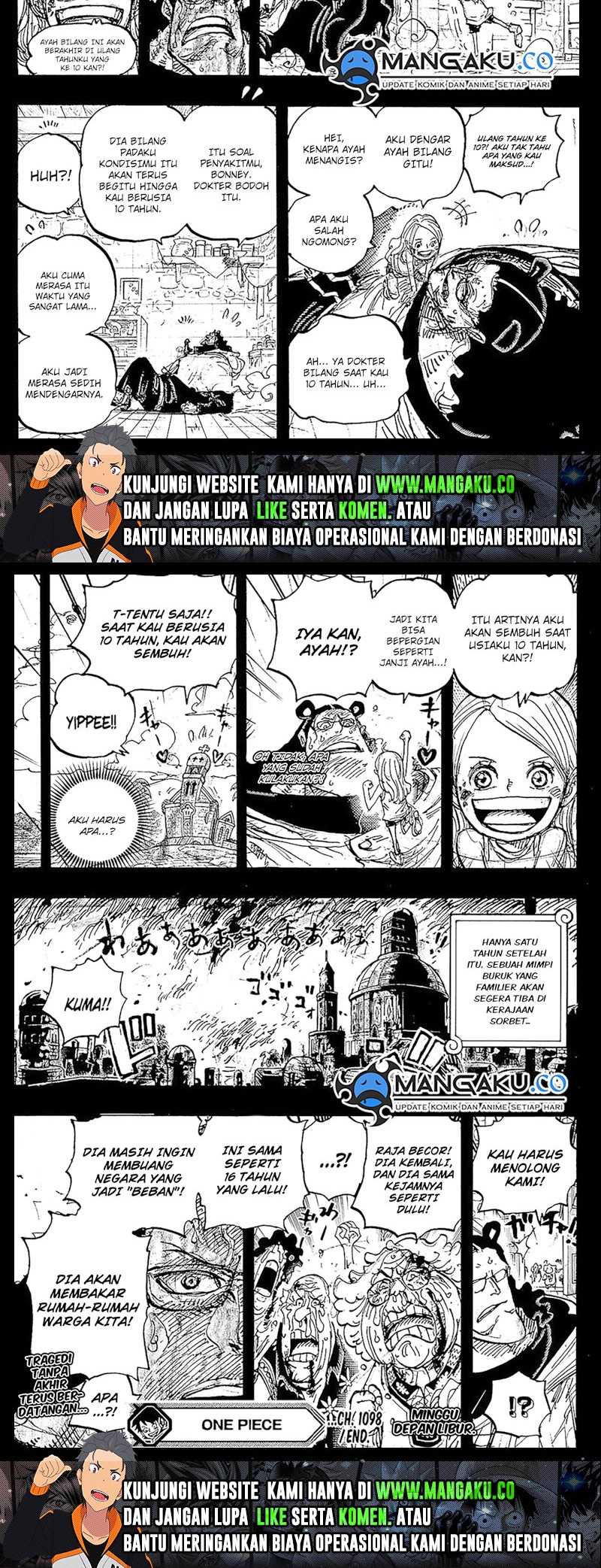 One Piece Chapter 1098 page 9