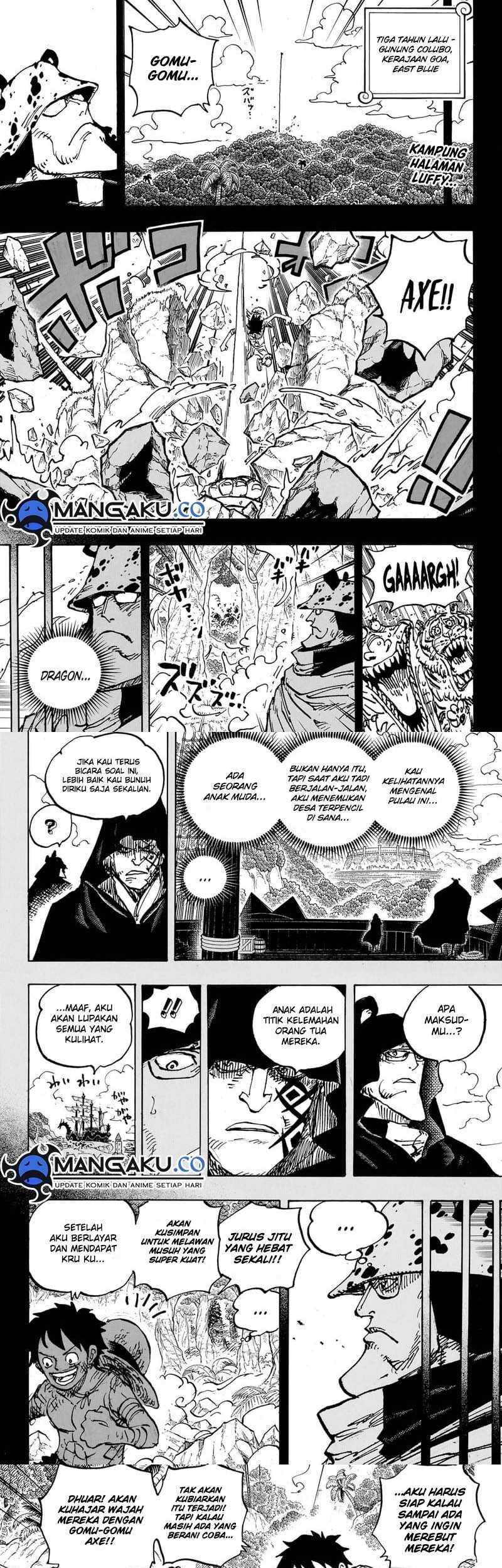 One Piece Chapter 1101 page 3