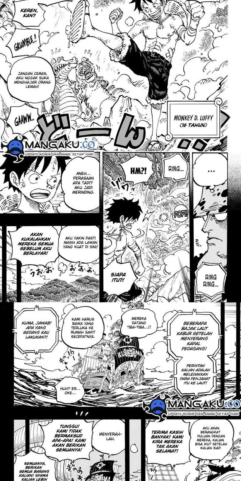 One Piece Chapter 1101 page 4