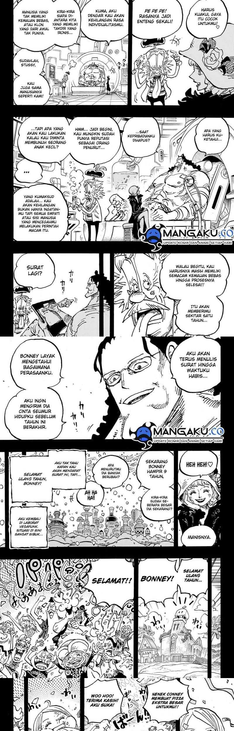 One Piece Chapter 1101 page 7