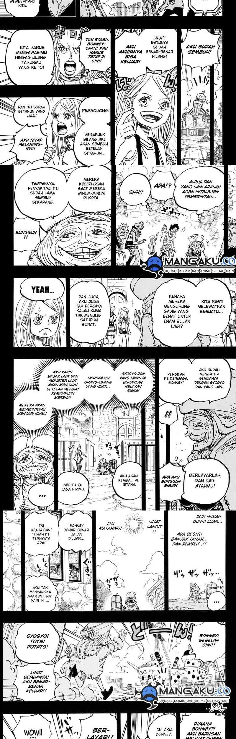One Piece Chapter 1101 page 9