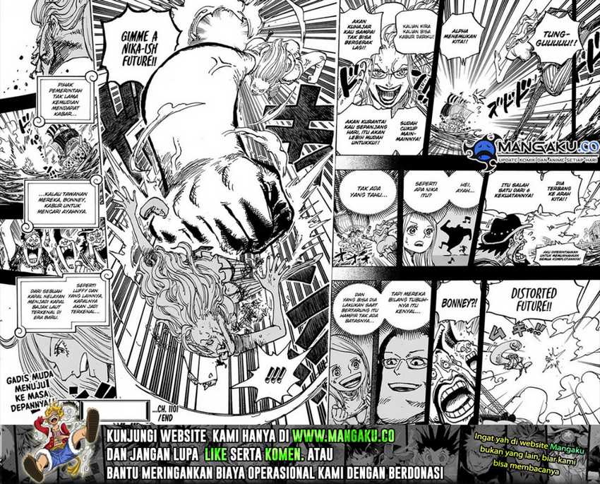 One Piece Chapter 1101 page 11