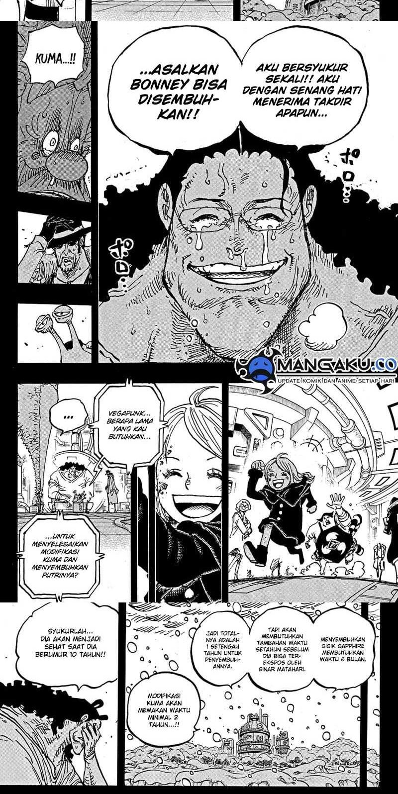 One Piece Chapter 1100 page 4