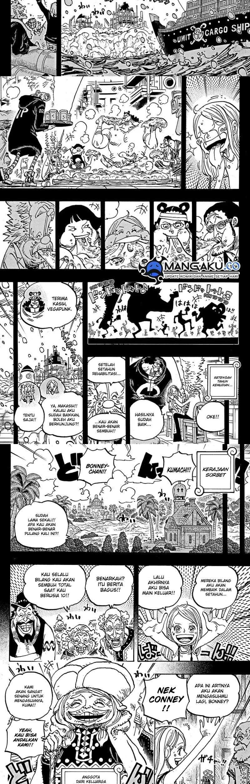 One Piece Chapter 1100 page 7