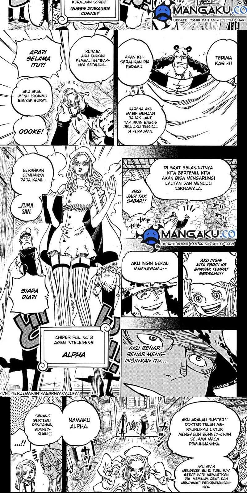 One Piece Chapter 1100 page 8