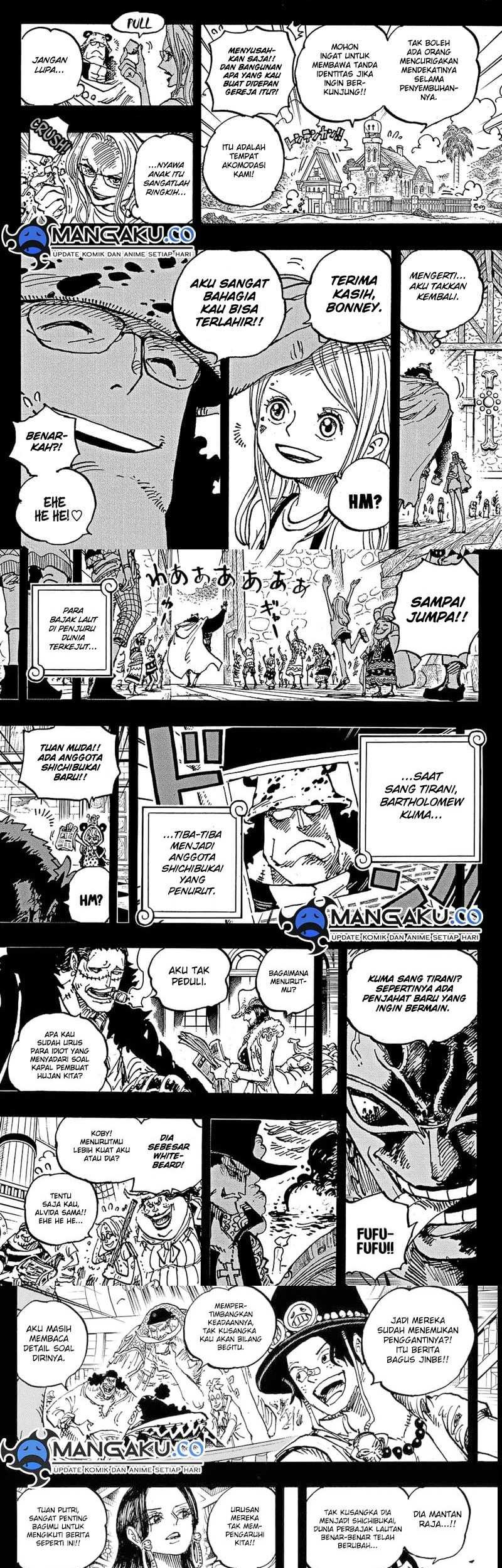 One Piece Chapter 1100 page 9