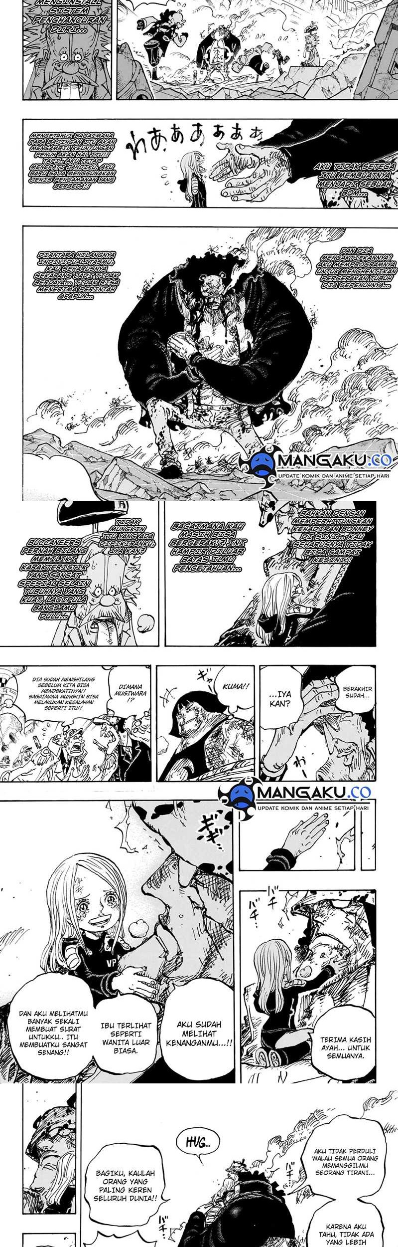 One Piece Chapter 1104 page 5
