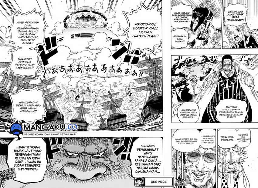 One Piece Chapter 1104 page 8