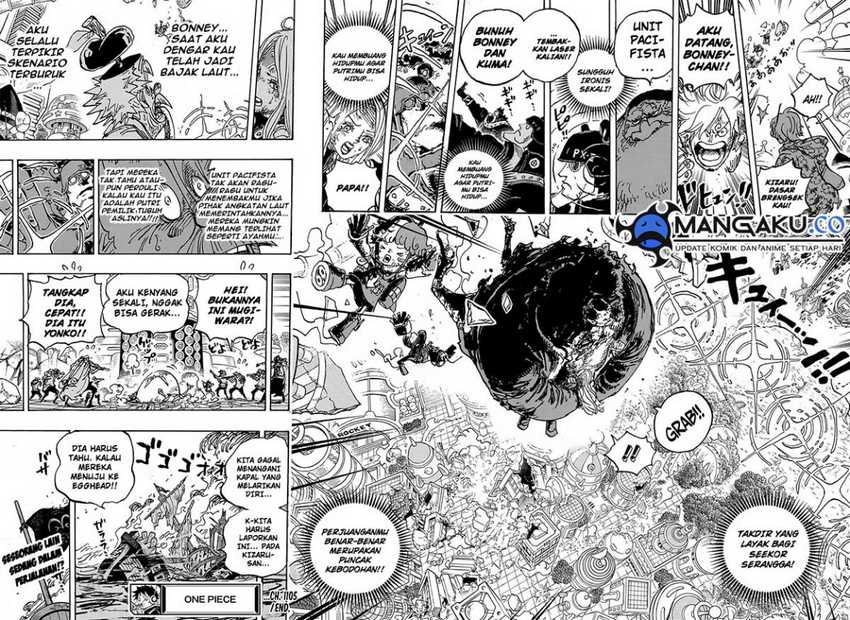 One Piece Chapter 1105 page 7