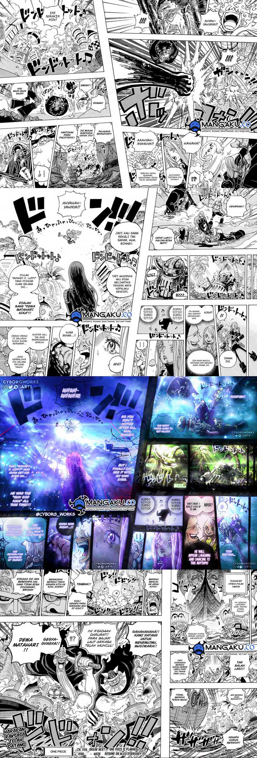 One Piece Chapter 1106 page 6