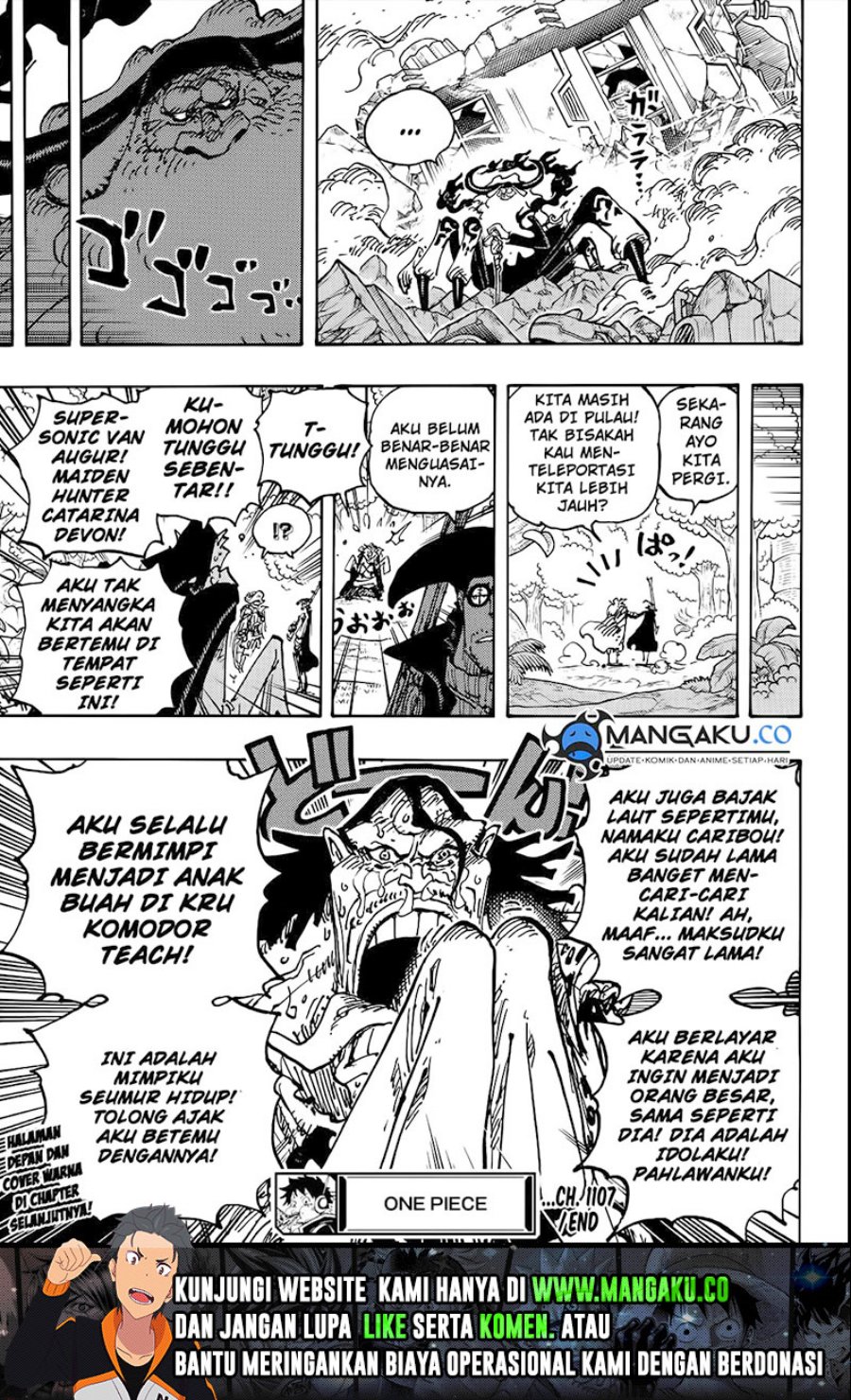 One Piece Chapter 1107 page 16