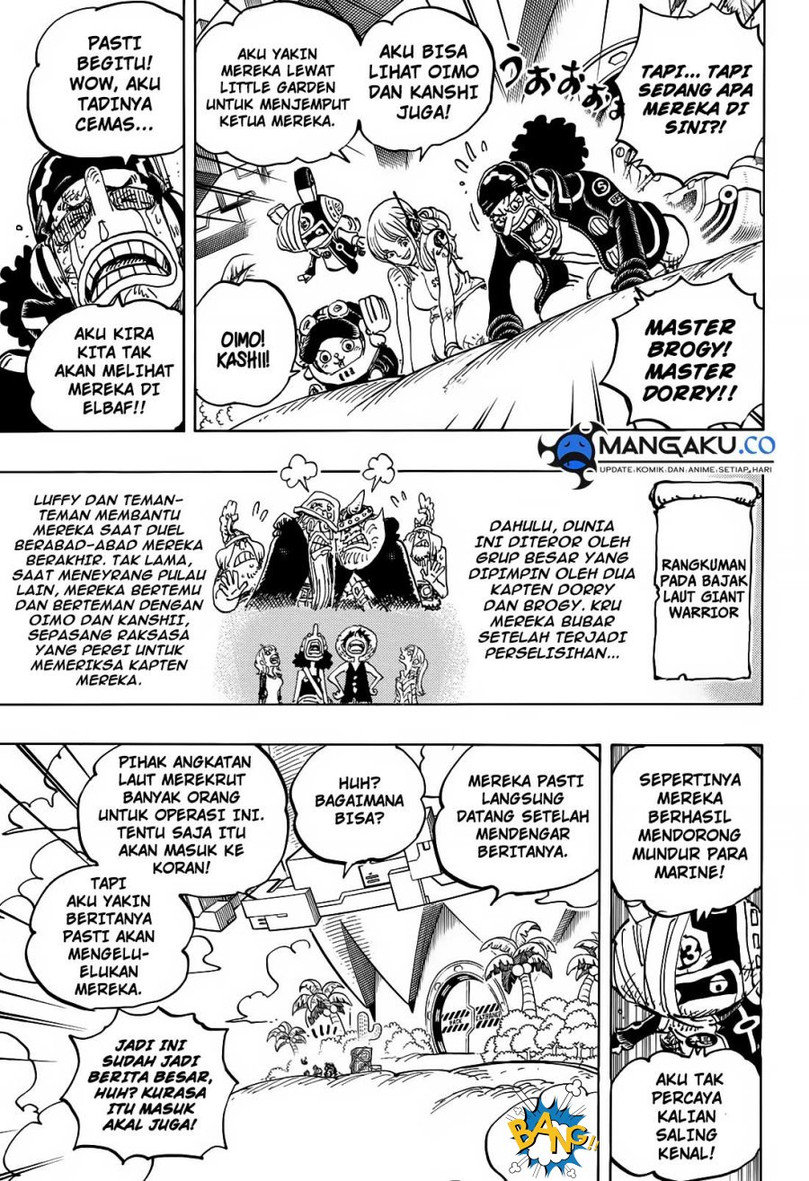 One Piece Chapter 1107 page 5