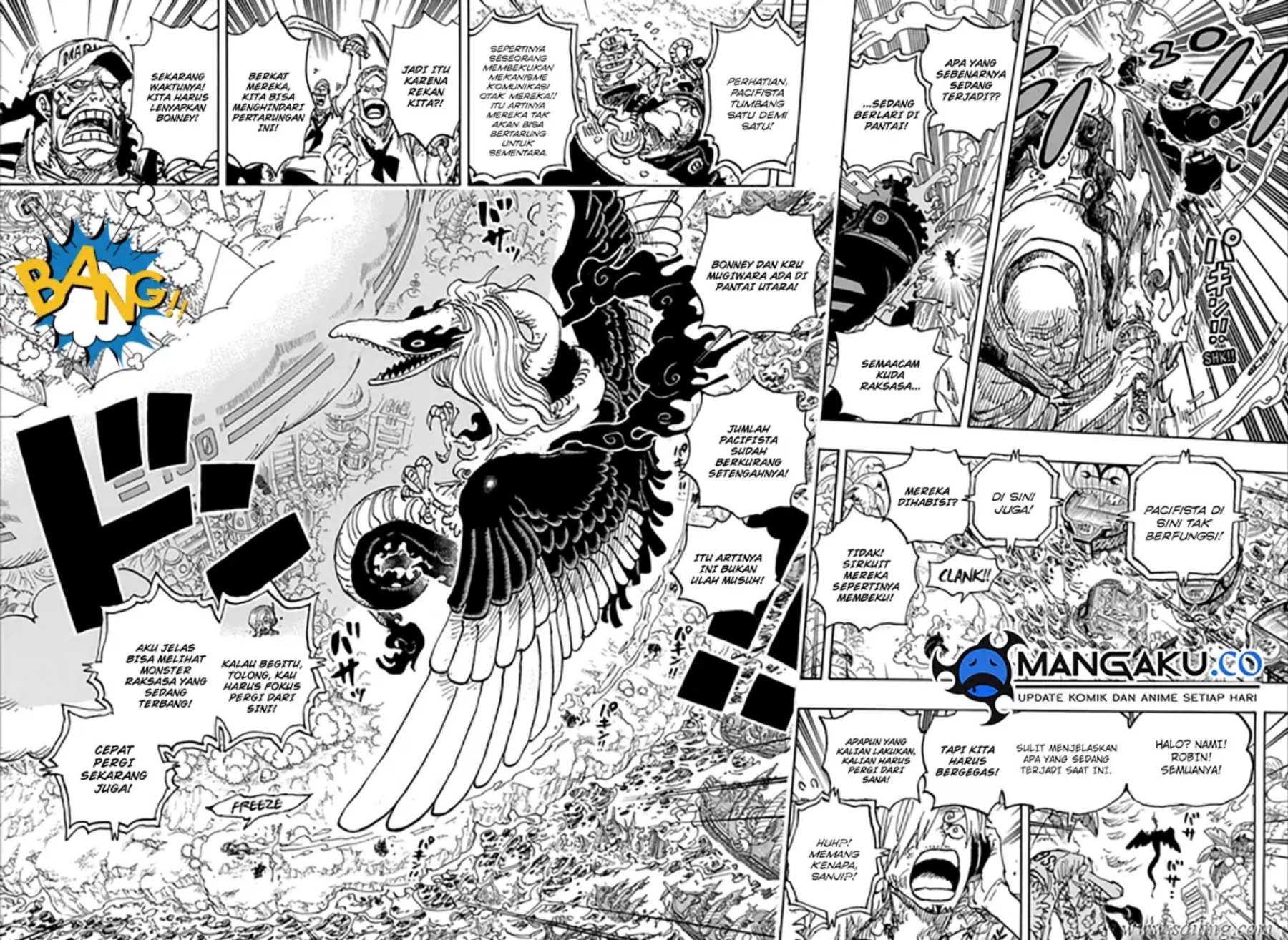 One Piece Chapter 1110 page 9