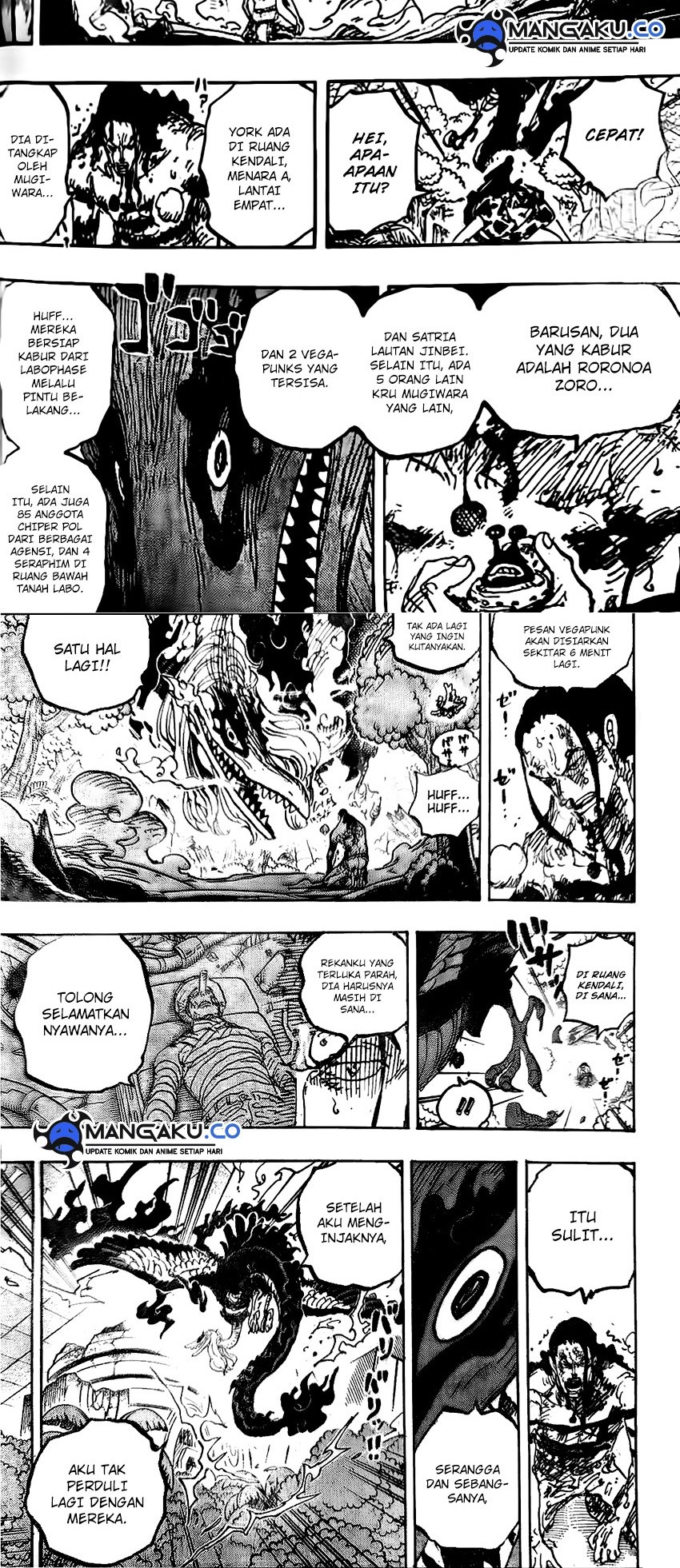 One Piece Chapter 1111 page 3