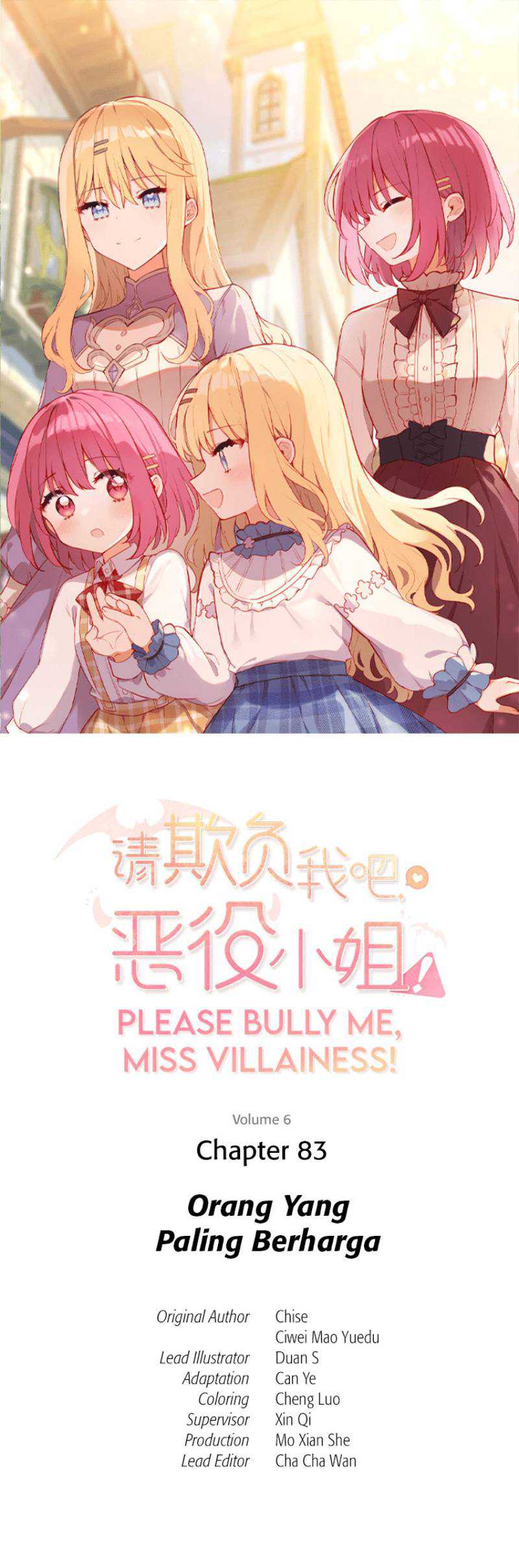 Manhua Please Bully Me, Miss Villainess! Chapter 83 gambar 2