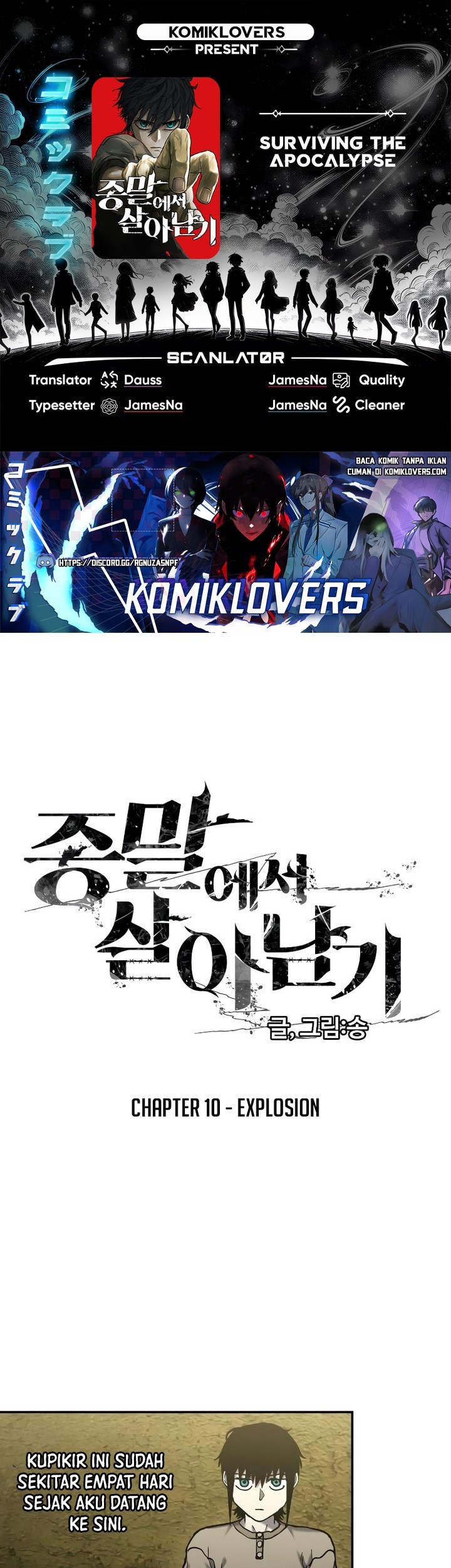 Komik Surviving the Apocalypse Chapter 10 gambar 1
