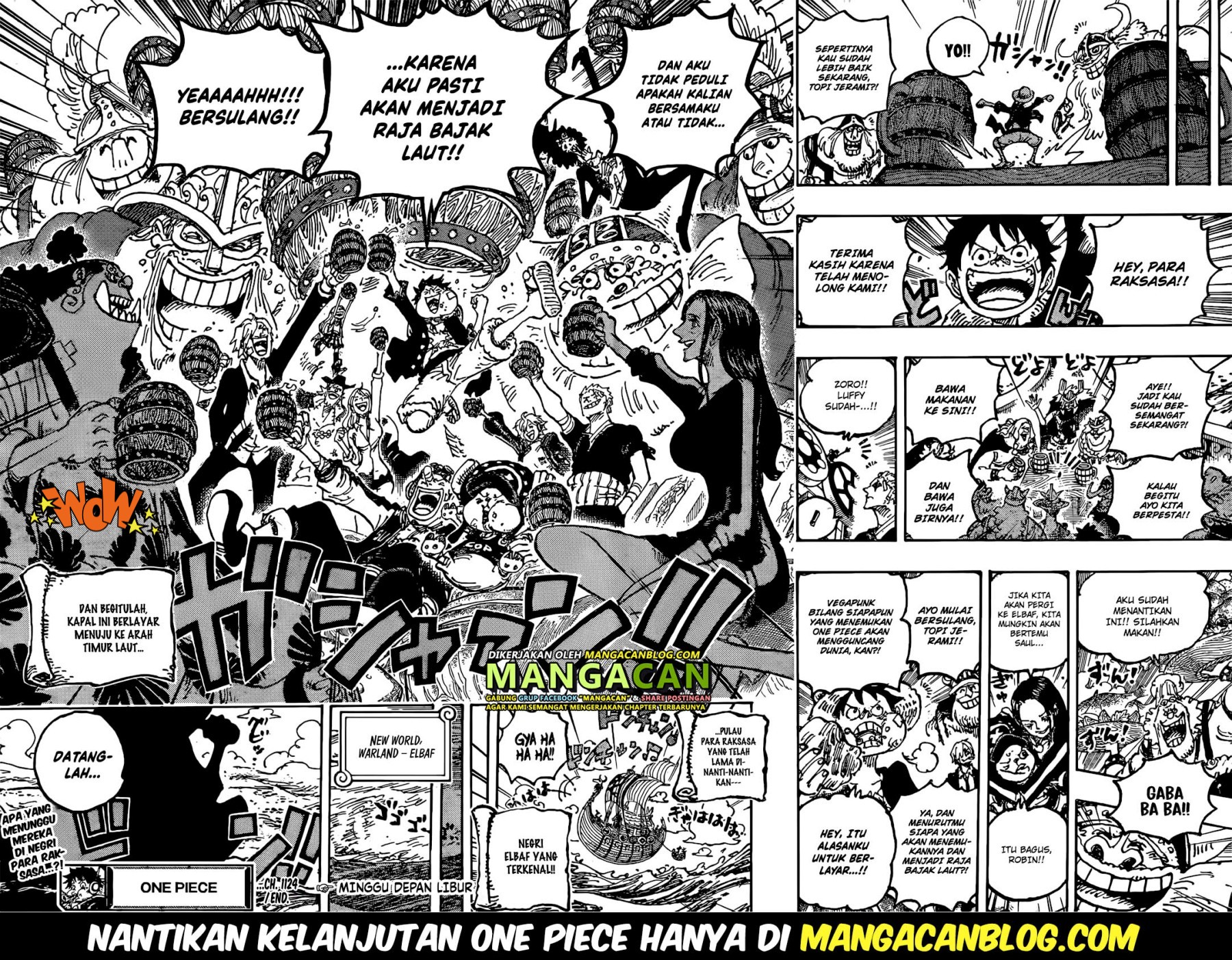 One Piece Chapter 1124 page 10