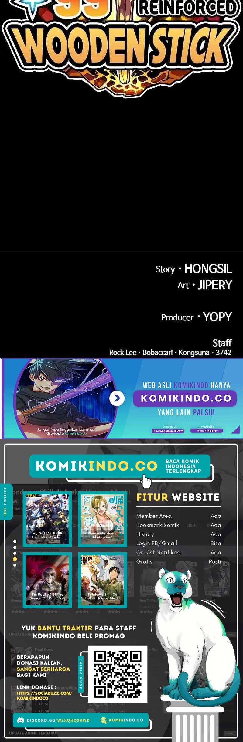 +99 Wooden Stick Chapter 81 page 269