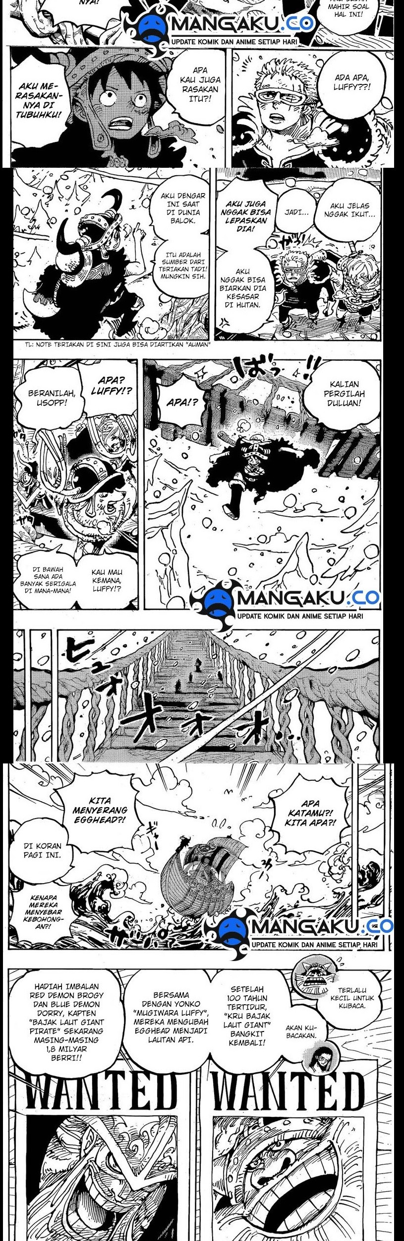 One Piece Chapter 1130 page 4