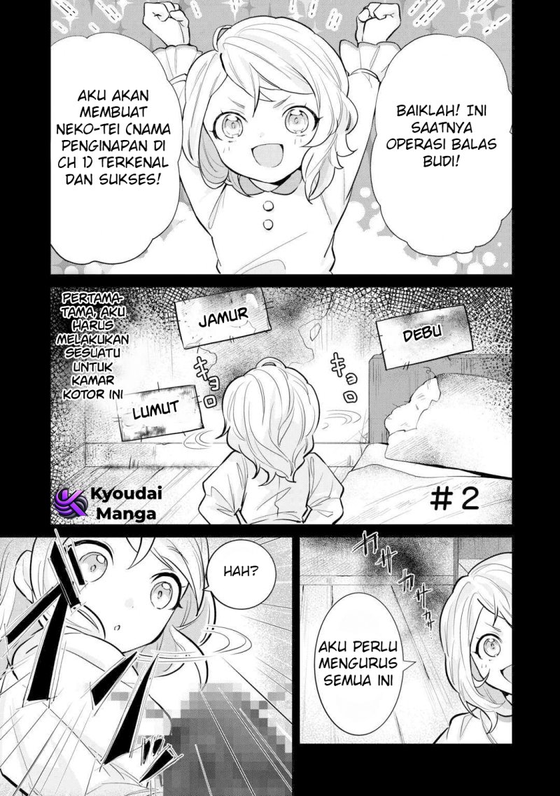Manga Tensei Shitara Suterareta ga Hirowarete Tanoshiku Ikiteimasu Chapter 02 gambar 2