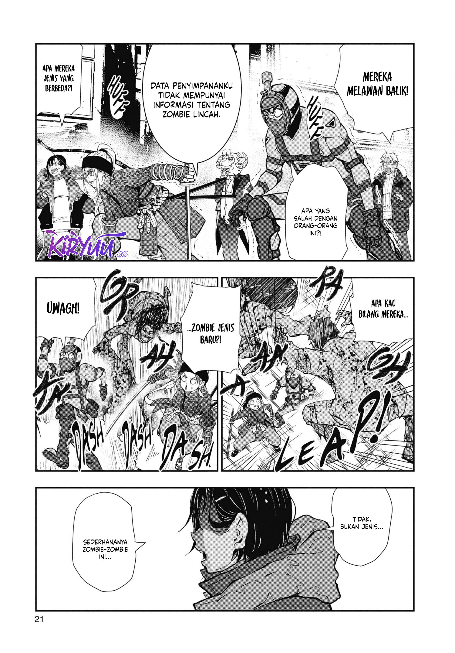 Zombie 100 ~Zombie ni Naru Made ni Shitai 100 no Koto~ Chapter 31 page 22