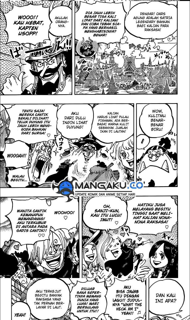 One Piece Chapter 1136 page 3