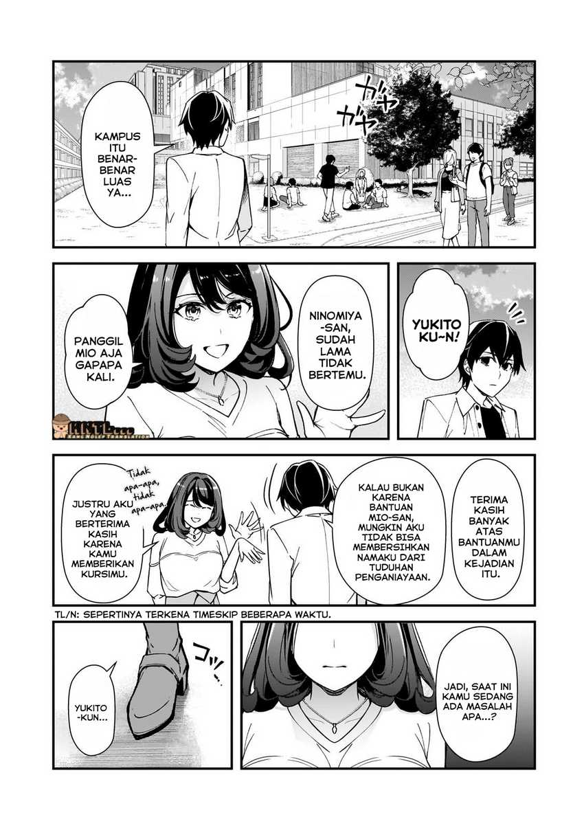Manga Ore ni Trauma wo Ataeta Joshi-tachi ga Chirachira Mitekuru kedo, Zannen desu ga Teokure desu Chapter 19.1 gambar 2