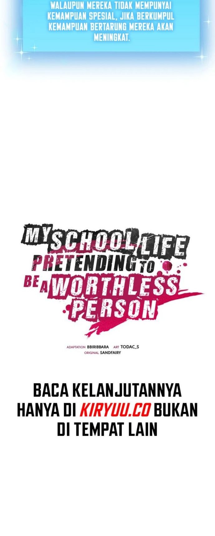 My School Life Pretending to Be a Worthless Person Chapter 98 page 12