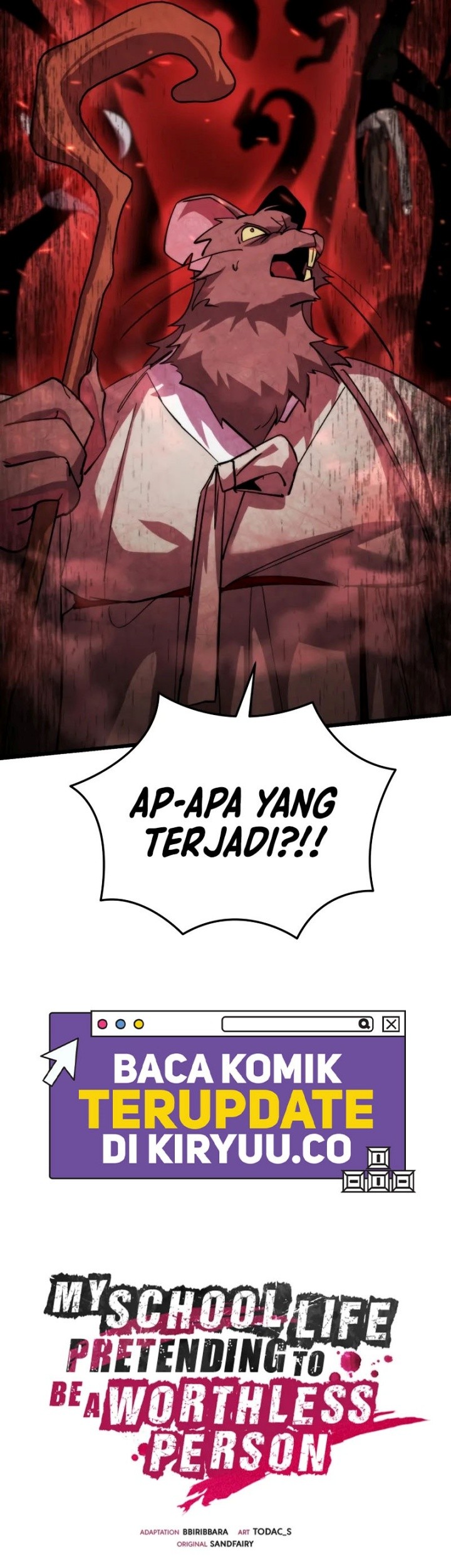 My School Life Pretending to Be a Worthless Person Chapter 95 page 53
