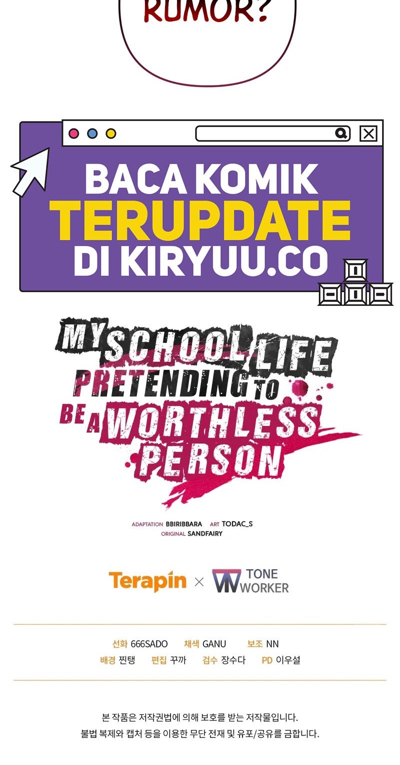 My School Life Pretending to Be a Worthless Person Chapter 100 page 48