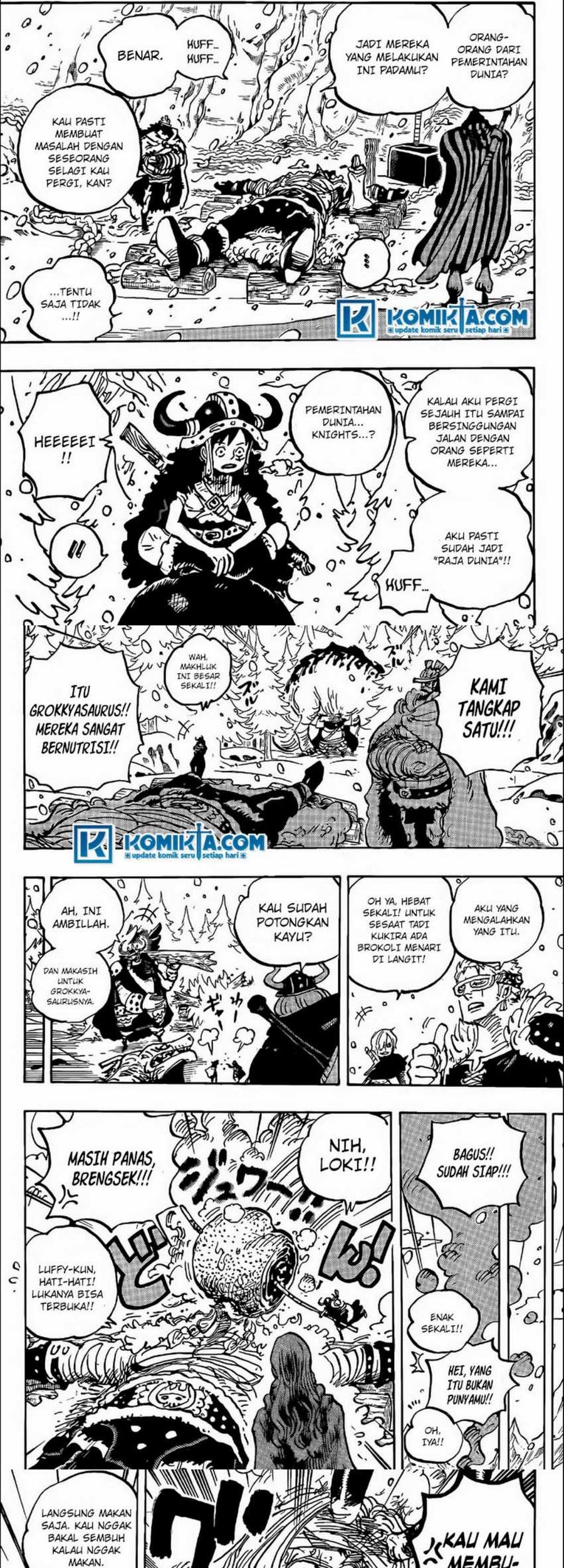 One Piece Chapter 1145 page 3