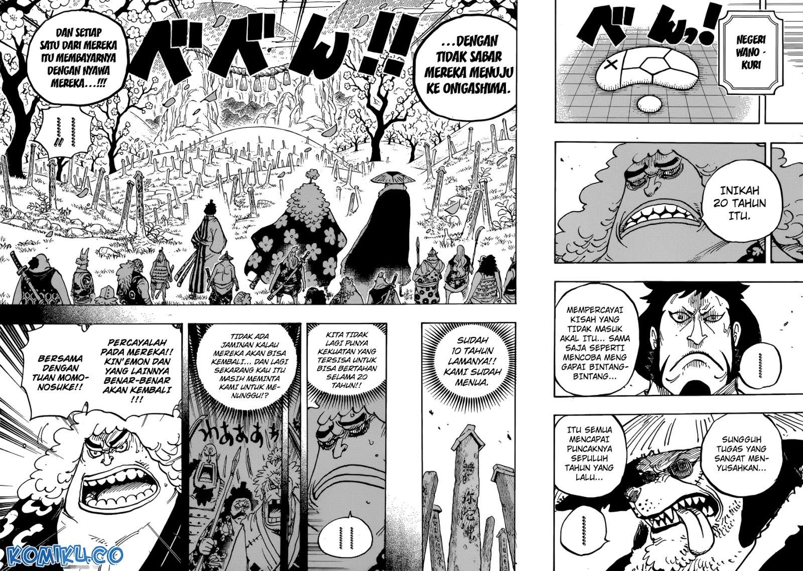 One Piece Chapter 950 page 9