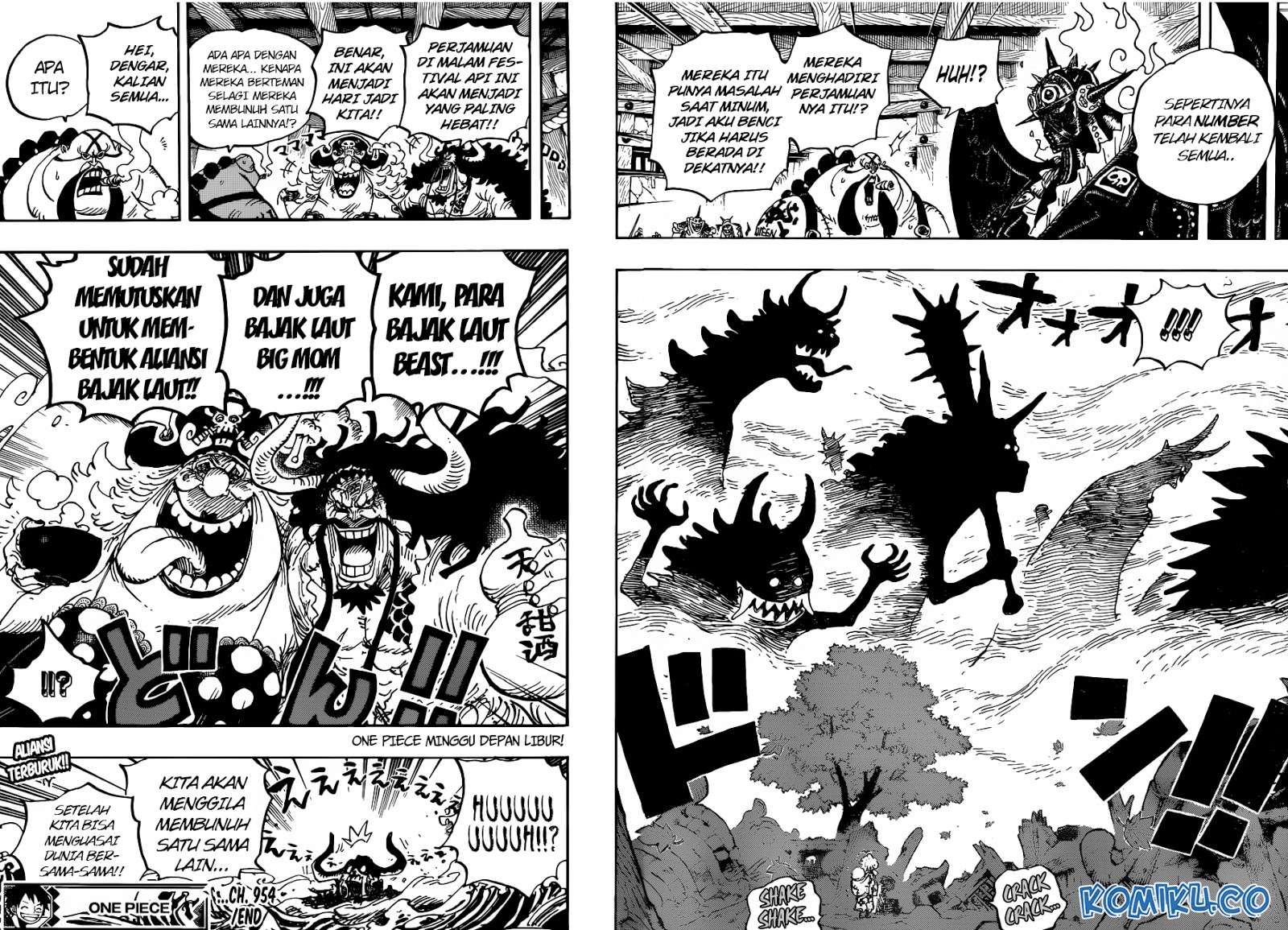 One Piece Chapter 954 page 13