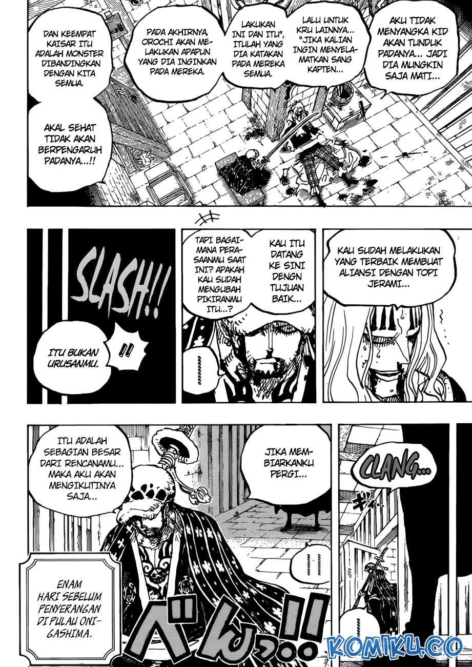 One Piece Chapter 954 page 6