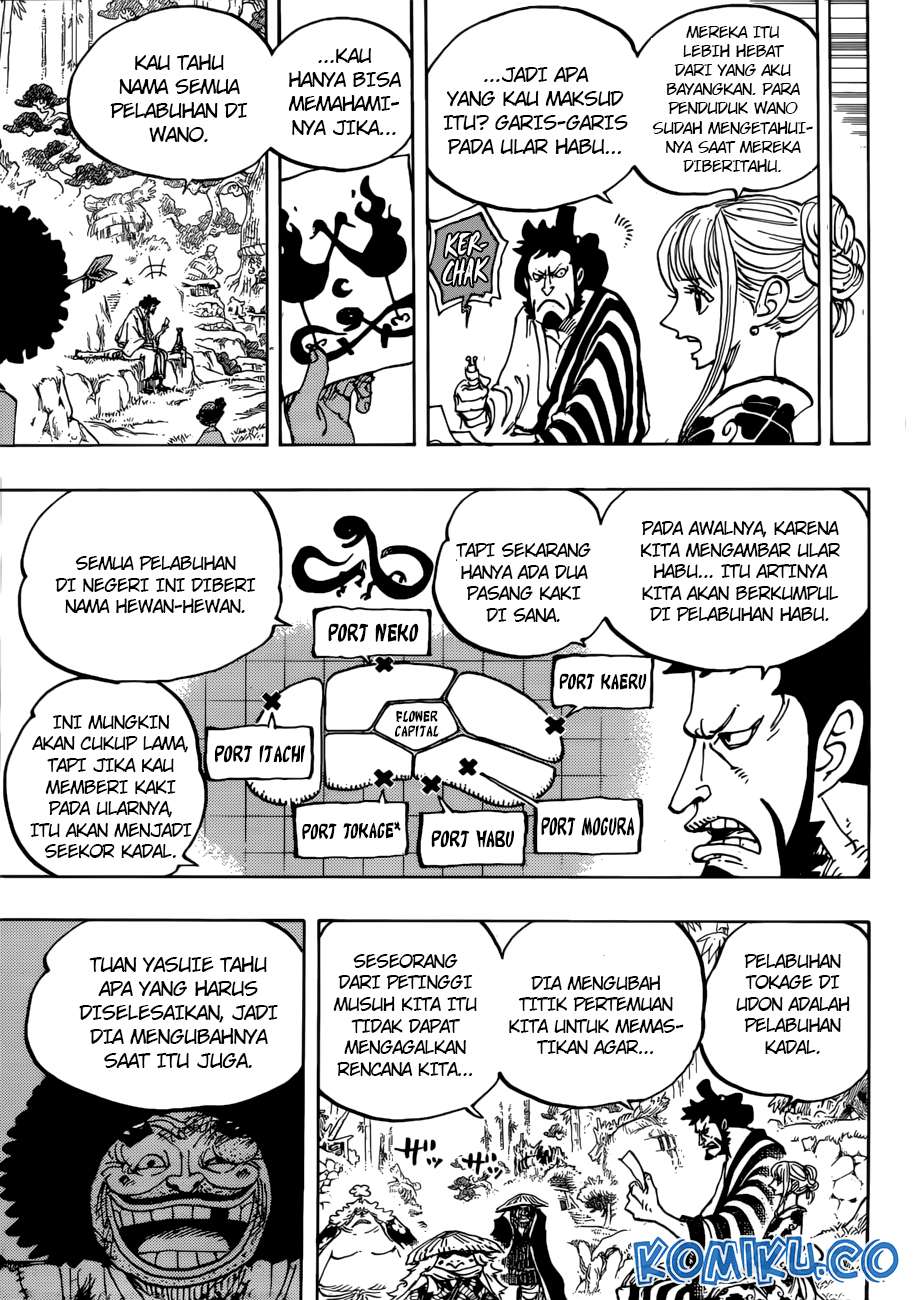One Piece Chapter 954 page 9