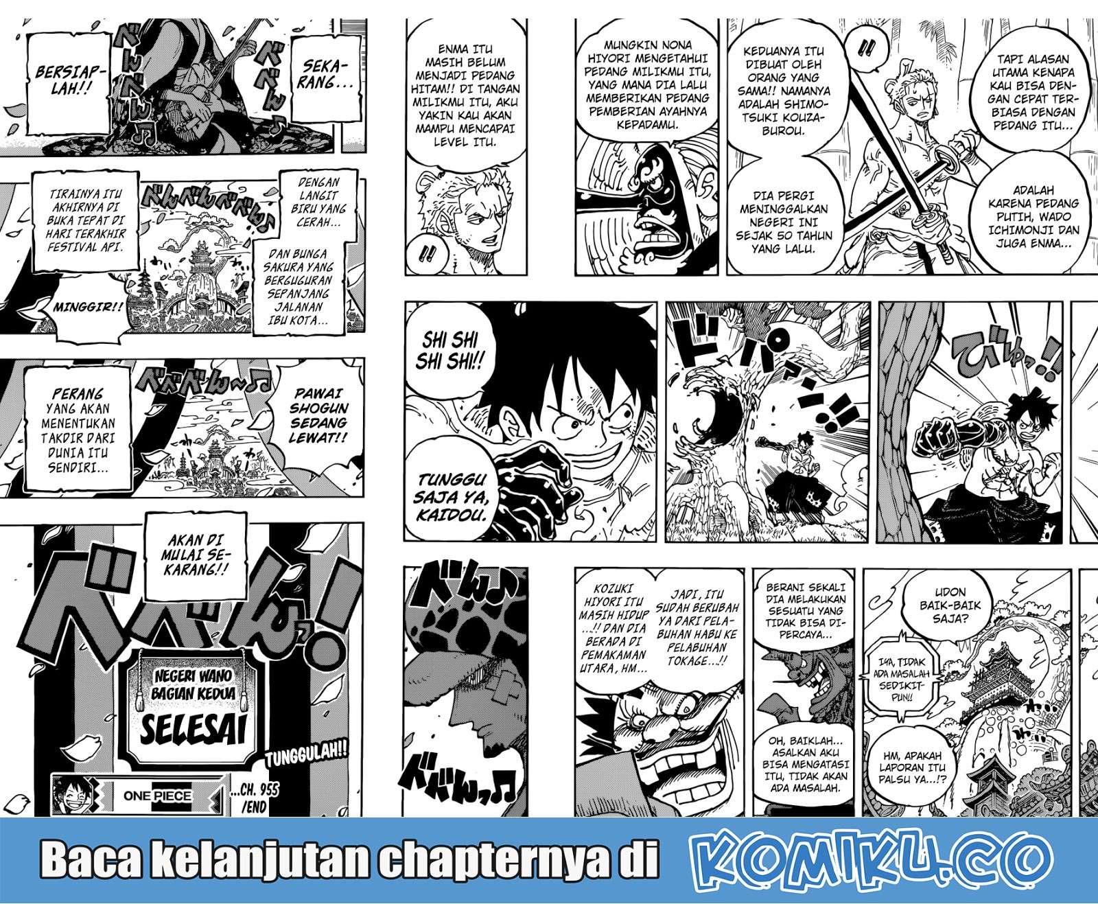 One Piece Chapter 955 page 16