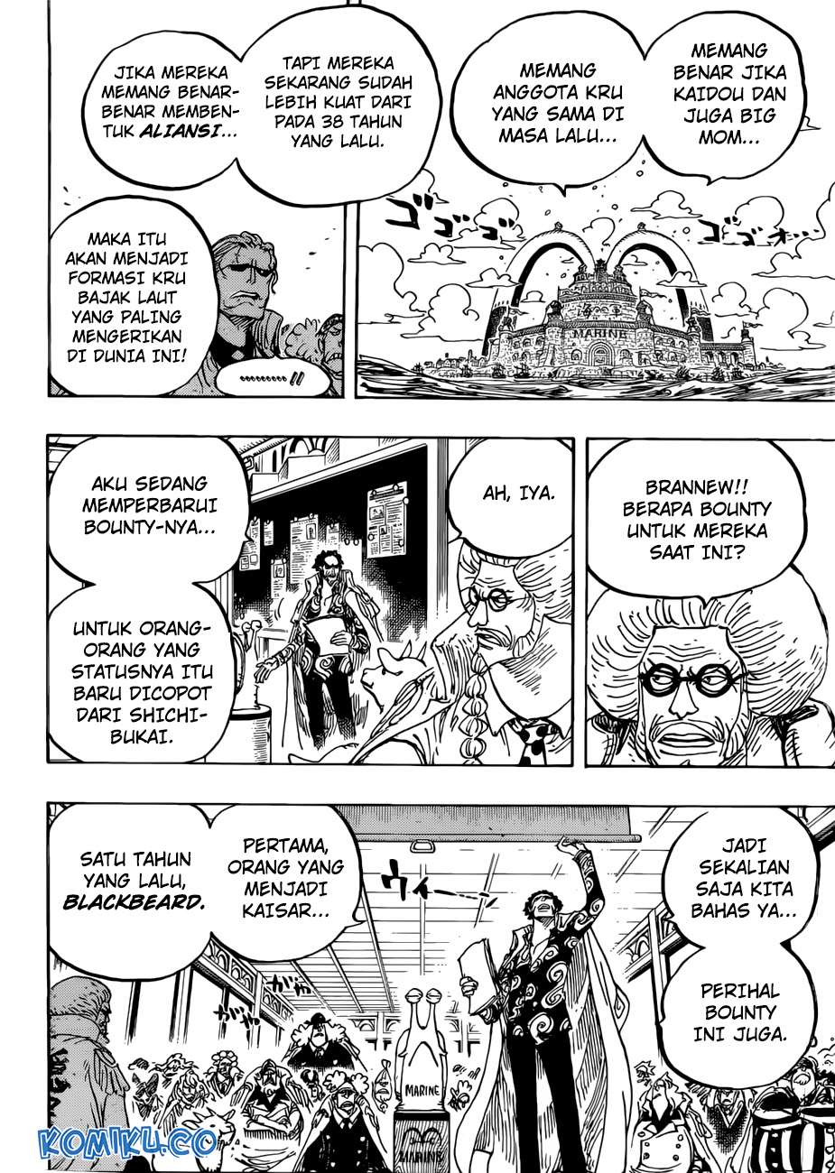 One Piece Chapter 957 page 13