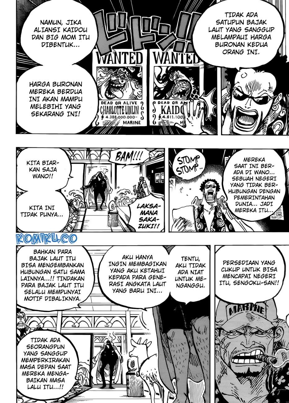 One Piece Chapter 957 page 19