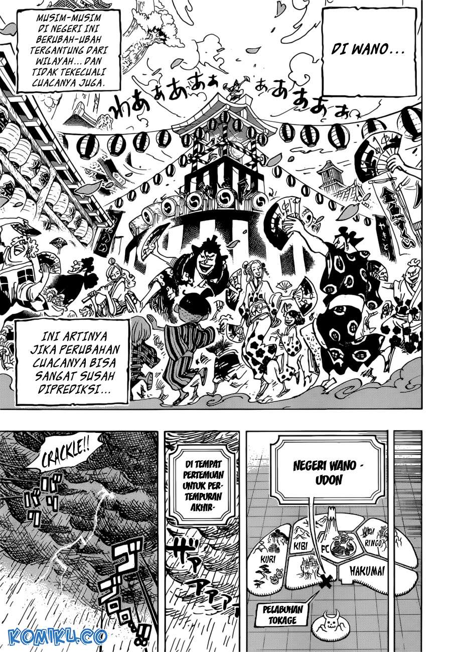 One Piece Chapter 958 page 9