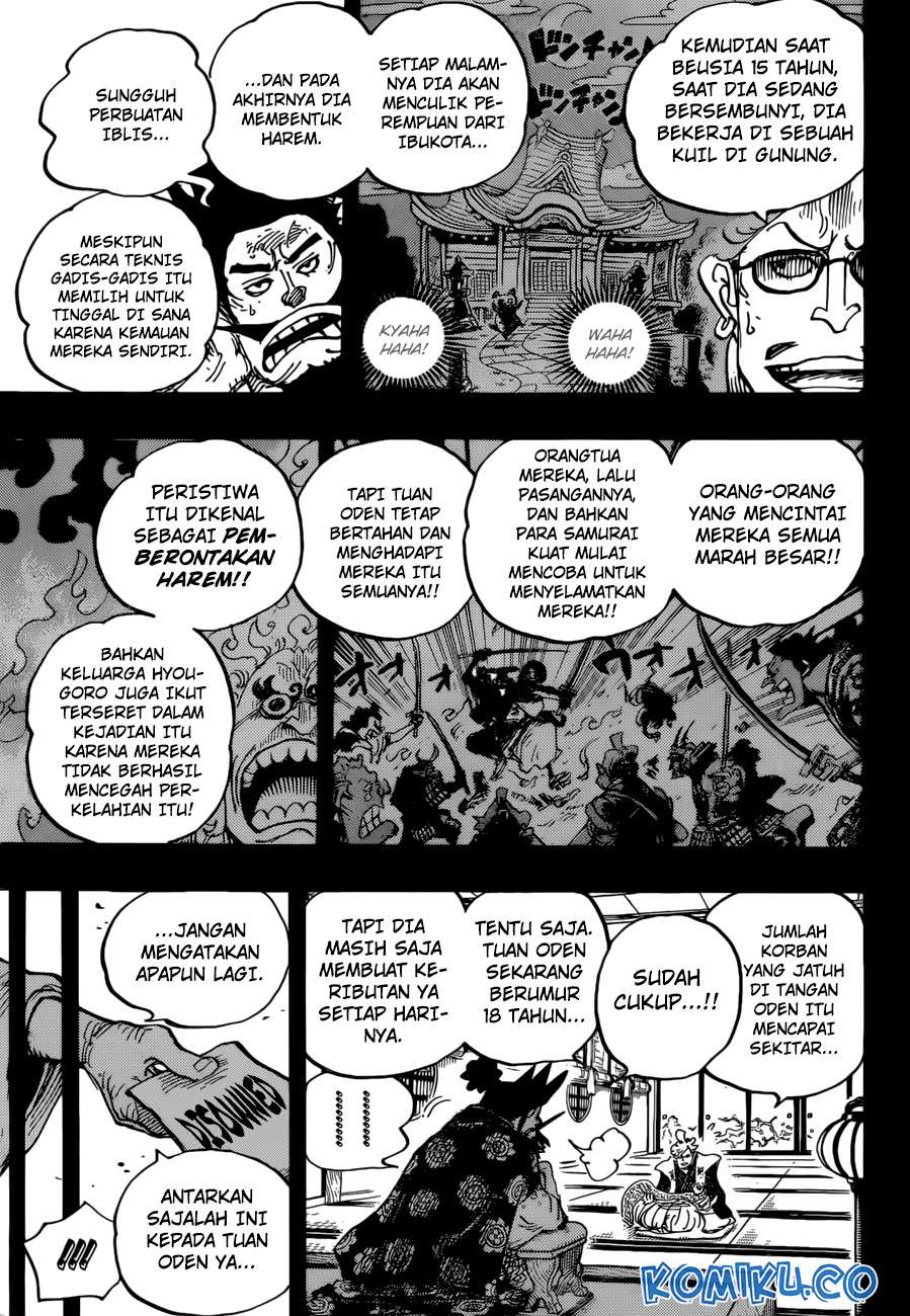 One Piece Chapter 960 page 10