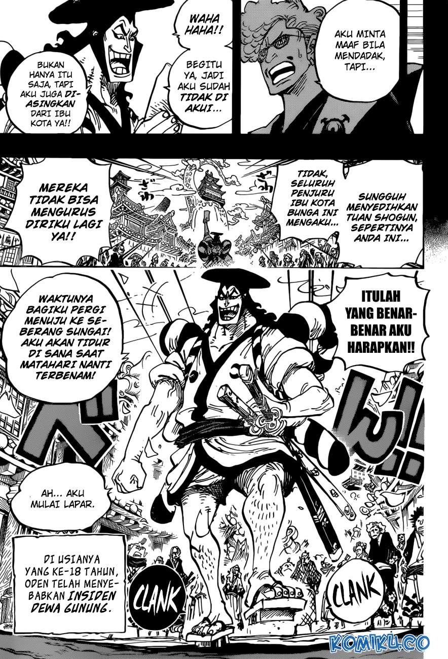 One Piece Chapter 961 page 14