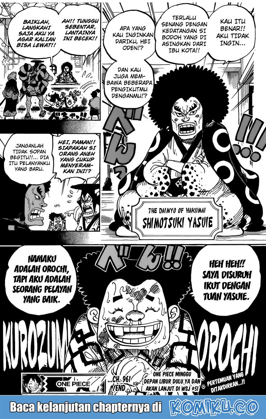 One Piece Chapter 961 page 16