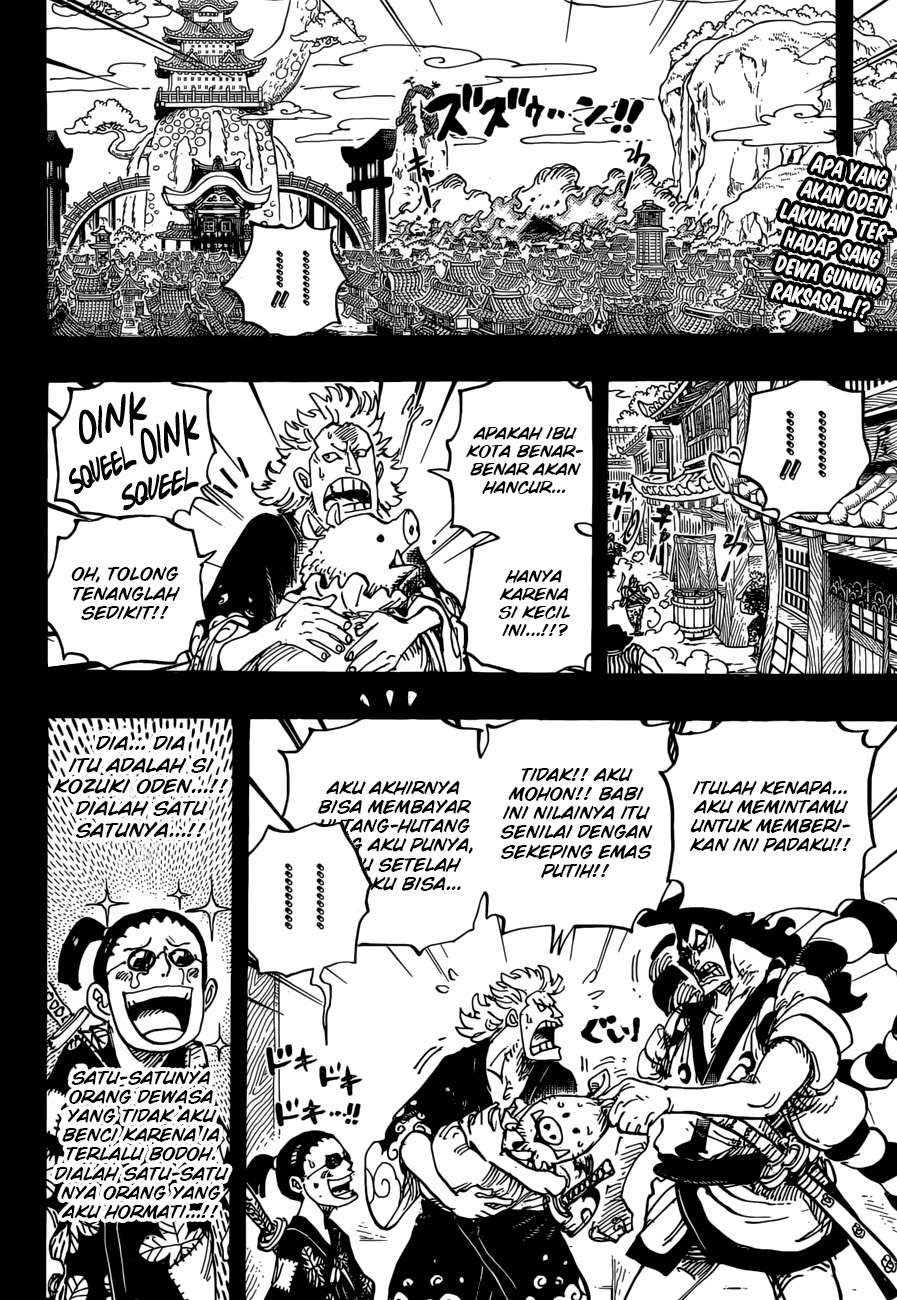 One Piece Chapter 961 page 3