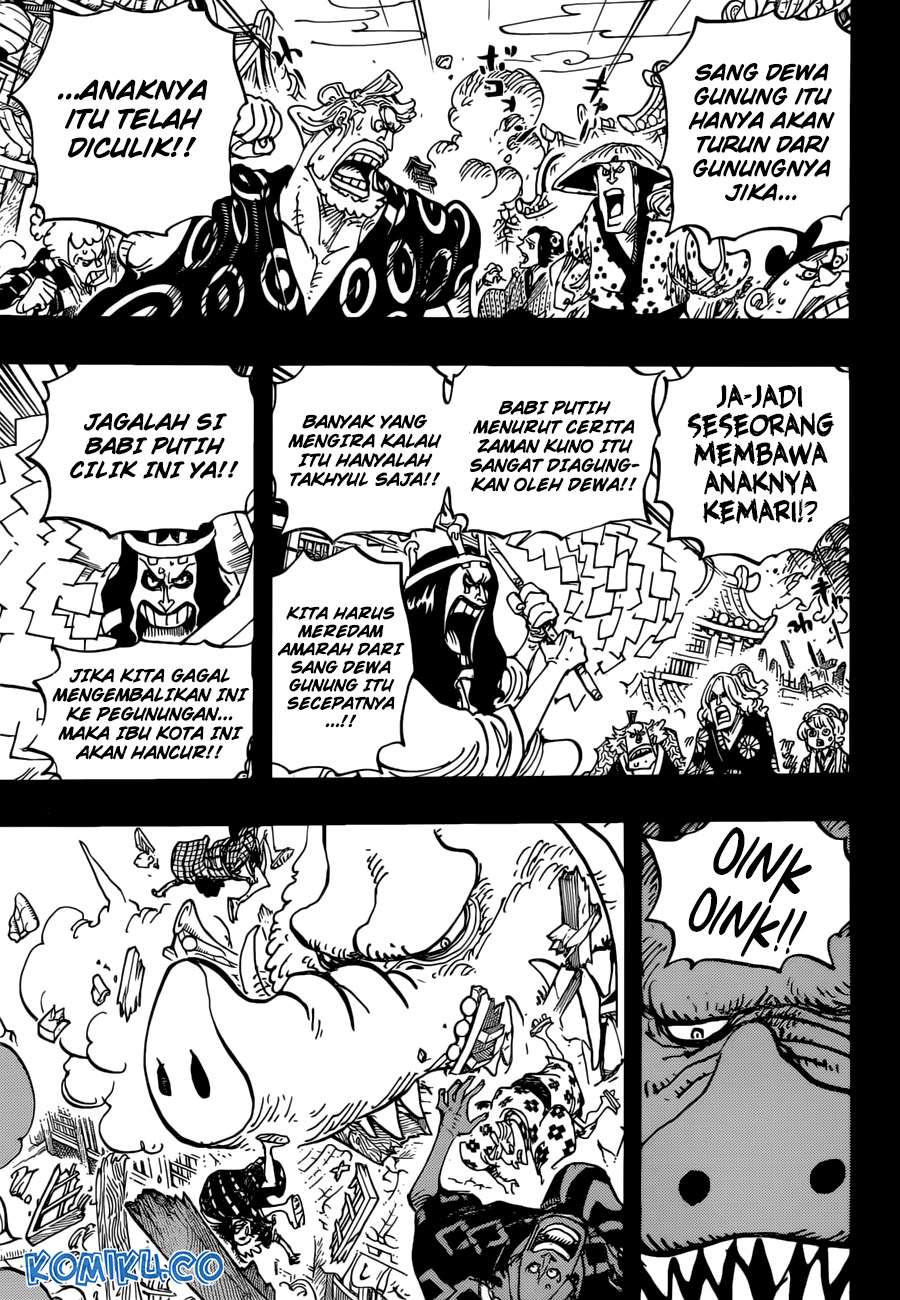 One Piece Chapter 961 page 4