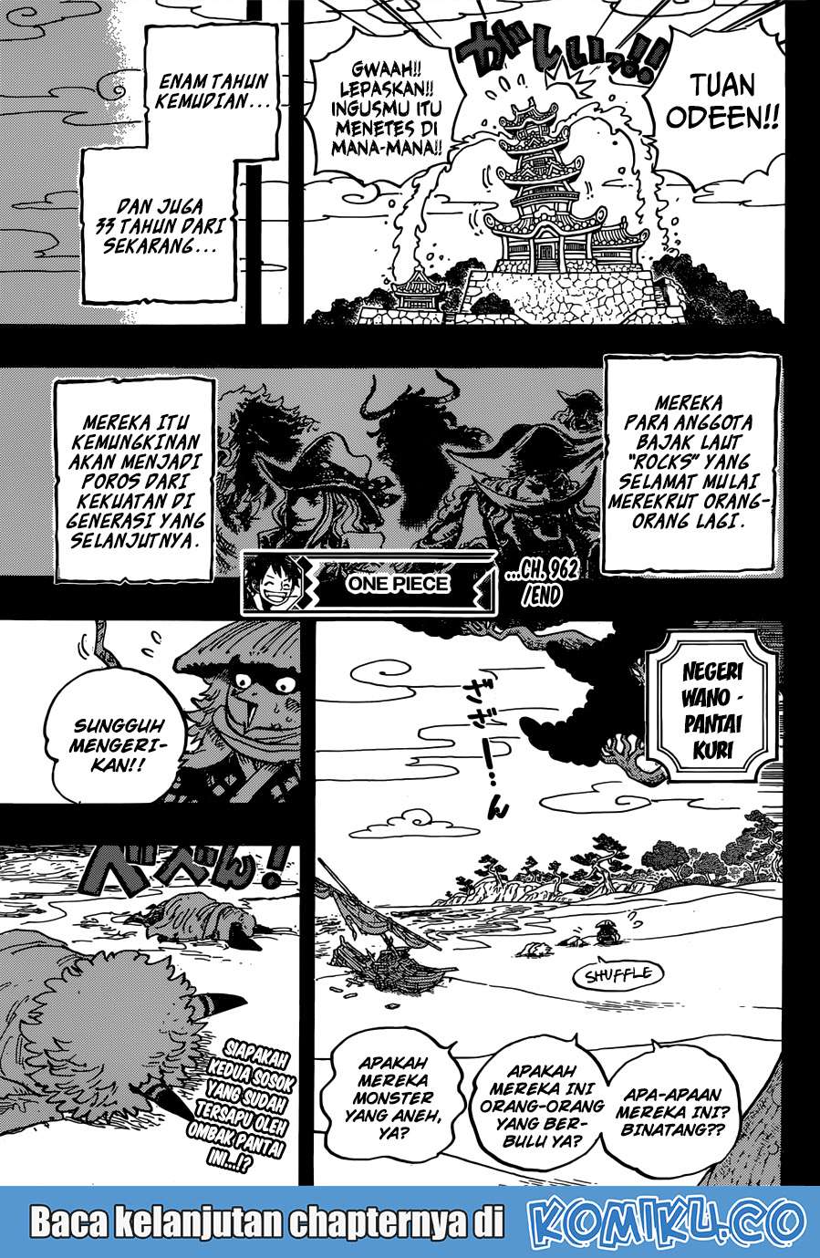 One Piece Chapter 962 page 14