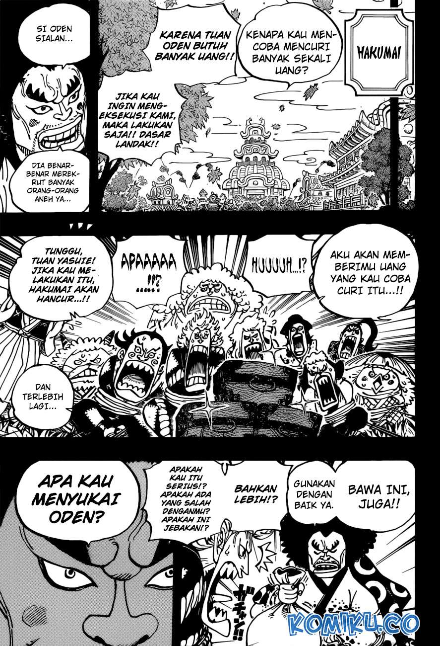 One Piece Chapter 963 page 10