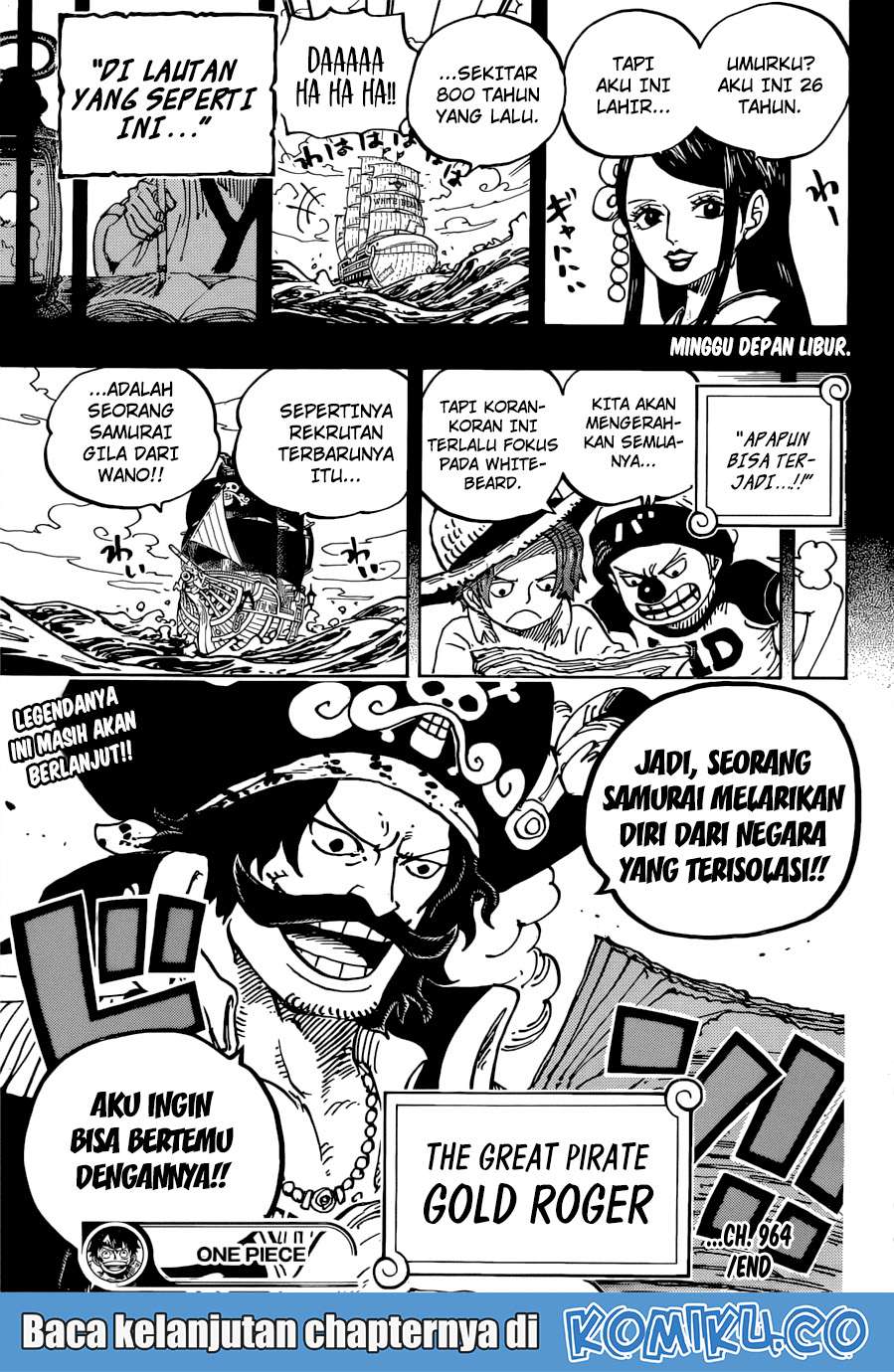 One Piece Chapter 964 page 18