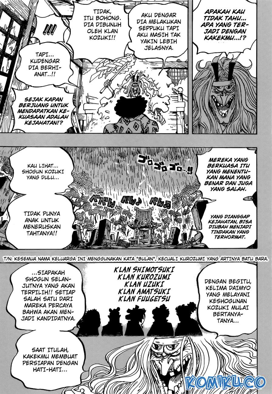 One Piece Chapter 965 page 10