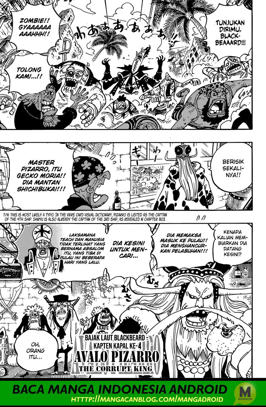 One Piece Chapter 925 page 6