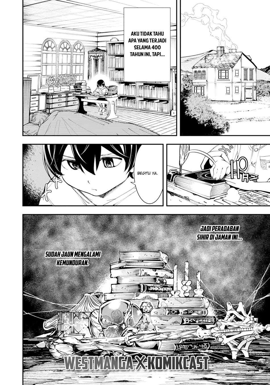 Manga Rakudai Kenja Gakuin no Msou ~ Nidome no Tensei, S Rank Cheat Majutsushi Boukenroku Chapter 2.4 gambar 2